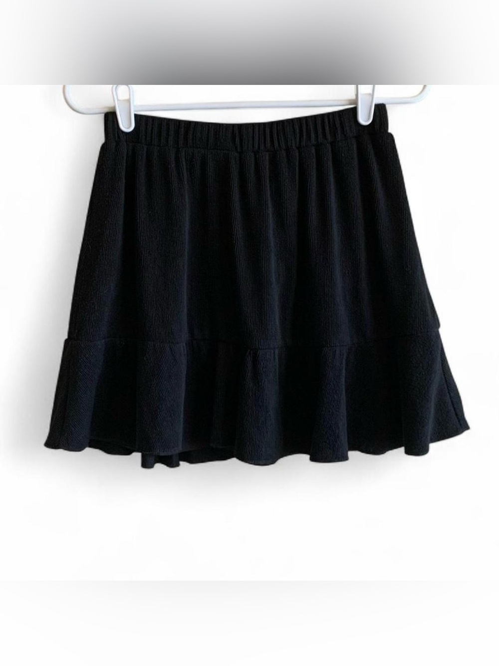 Women’s Black Ruffle Hem Skirt size Small